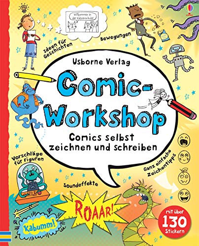 Test Geschenke für 11-jährige Jungs: Usborne Verlag Comic-Workshop