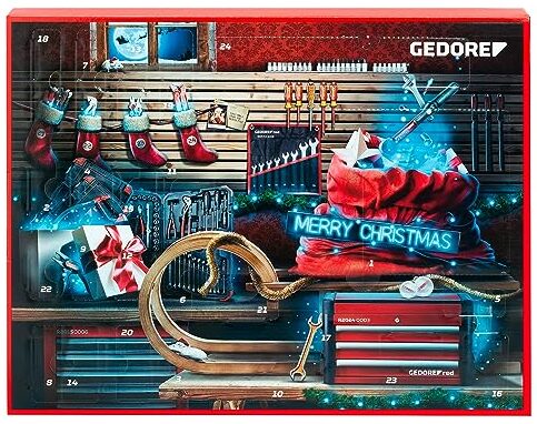 Test Adventskalender für Männer: Gedore R3300 3044 Adventskalender