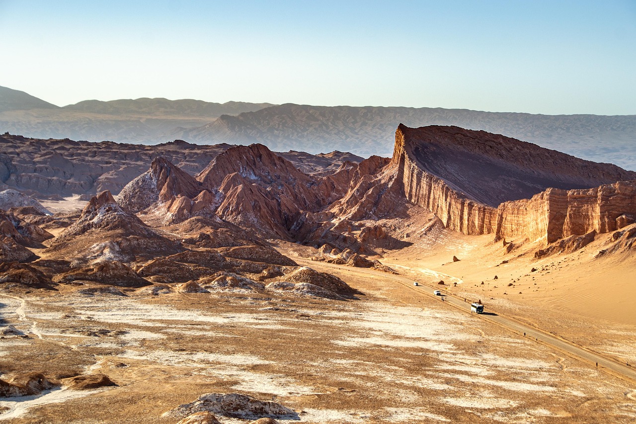 entdecken sie die atemberaubende schönheit der atacama-wüste, der trockensten wüste der welt, mit einzigartigen landschaften, faszinierender flora und fauna sowie klaren sternenhimmeln.