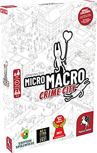 Test Geschenke für 11-jährige Jungs: Pegasus MicroMacro Crime City