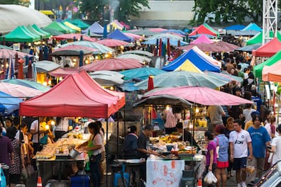 Streetfood Markt Bangkok