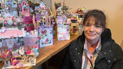 Filigrane Wichteltüten gibt es bei Denise Tünnermann aus Blenhorst.