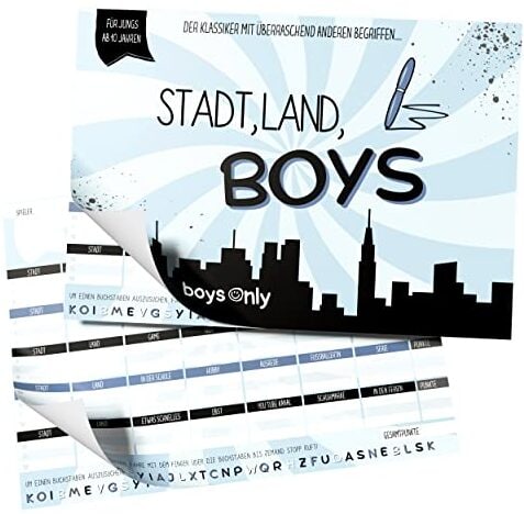 Test Geschenke für 11-jährige Jungs: Gentle North Stadt Land Boys